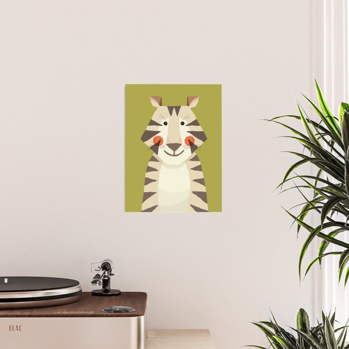 Tiger, Animal Portrait Poster Gallery Image 2