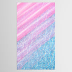 Soft Summer Light 1 - Pastel Pool Water Abstract Tablecloth Gallery Image 2