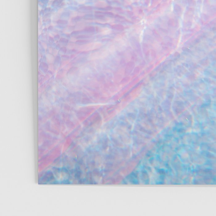 Soft Summer Light 1 - Pastel Pool Water Abstract Poster Gallery Image 3