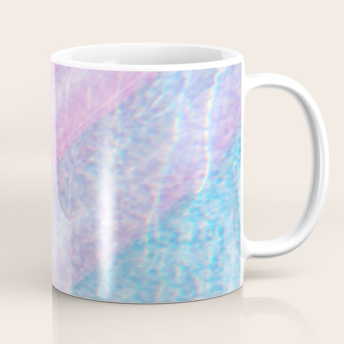 Soft Summer Light 1 - Pastel Pool Water Abstract Coffee Mug Gallery Image 1