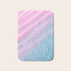 Soft Summer Light 1 - Pastel Pool Water Abstract Bath Mat Gallery Image 1