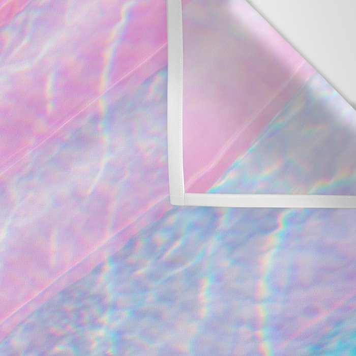 Soft Summer Light 1 - Pastel Pool Water Abstract Wall Tapestry Gallery Image 3
