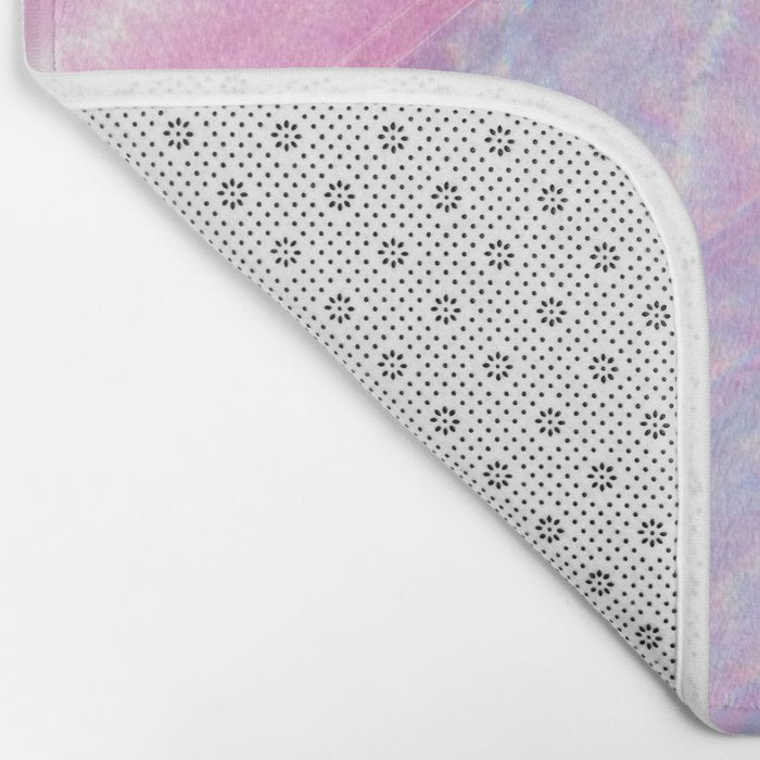 Soft Summer Light 1 - Pastel Pool Water Abstract Bath Mat Gallery Image 2