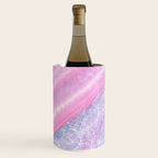Soft Summer Light 1 - Pastel Pool Water Abstract Wine Chiller Gallery Image 2