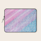 Soft Summer Light 1 - Pastel Pool Water Abstract Laptop Sleeve Gallery Image 1