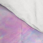 Soft Summer Light 1 - Pastel Pool Water Abstract Comforter Gallery Image 4