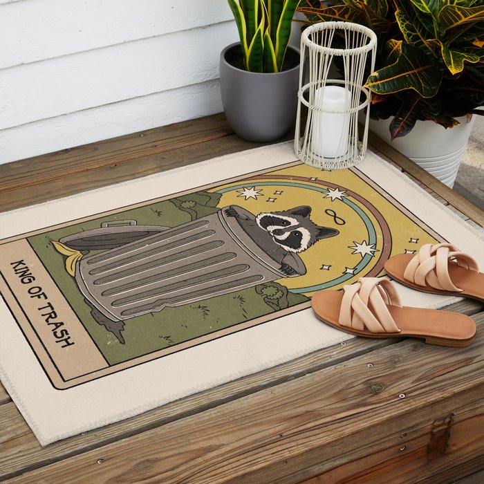 King of Trash Outdoor Rug Gallery Image 2