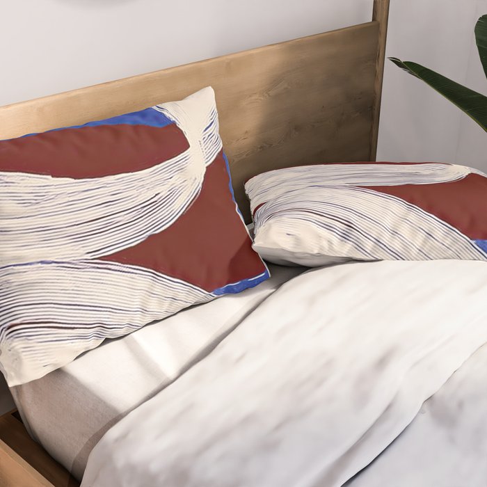 Bound in Flow Pillow Sham Gallery Image 2