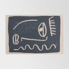Abstract Face 23 Rug Gallery Image 2