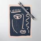Abstract Face 23 Wrapping Paper Gallery Image 1