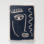 Abstract Face 23 Stationery Card Gallery Image 2