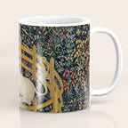The Unicorn Rests in a Garden from the Unicorn Tapestries Coffee Mug Gallery Image 1