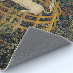 The Unicorn Rests in a Garden from the Unicorn Tapestries Rug Gallery Image 4
