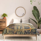 The Unicorn Rests in a Garden from the Unicorn Tapestries Comforter Gallery Image 3