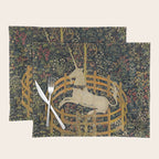 The Unicorn Rests in a Garden from the Unicorn Tapestries Placemat Gallery Image 1