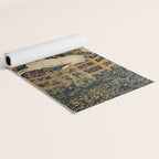 The Unicorn Rests in a Garden from the Unicorn Tapestries Yoga Mat Gallery Image 2