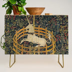 The Unicorn Rests in a Garden from the Unicorn Tapestries Credenza Gallery Image 1