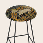 The Unicorn Rests in a Garden from the Unicorn Tapestries Stool Gallery Image 2