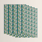 Floral Stripe Wrapping Paper Gallery Image 3
