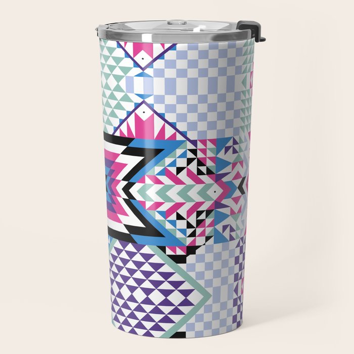 MB2 Tribal geometric Travel Mug Gallery Image 2
