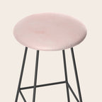 Seashell Pink Watercolor Stool Gallery Image 2
