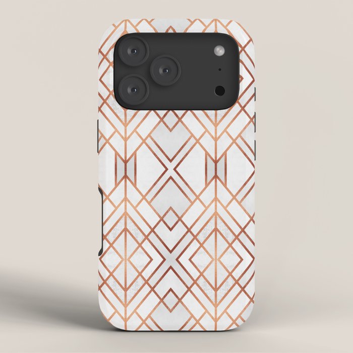 Copper Geo iPhone Case Gallery Image 3