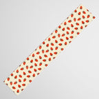 Sweet Strawberries - Red, Black, Cream, and White Table Runner Gallery Image 3