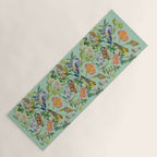 Flower Birds Garden Yoga Mat Gallery Image 1