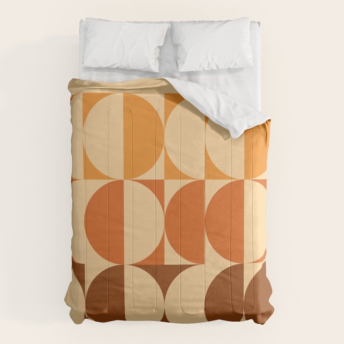Vintage Geometric 03A Comforter Gallery Image 6