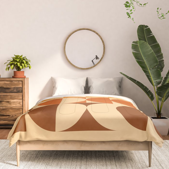 Vintage Geometric 03A Comforter Gallery Image 3