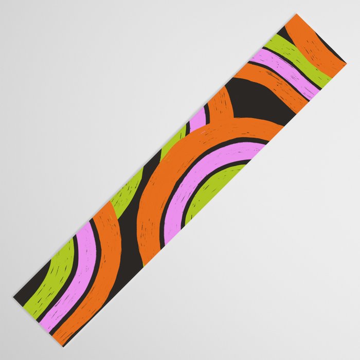 Moka Pot Rainbow - Black Table Runner Gallery Image 3