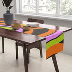 Moka Pot Rainbow - Black Table Runner Gallery Image 2