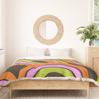 Moka Pot Rainbow - Black Duvet Cover Gallery Image 3