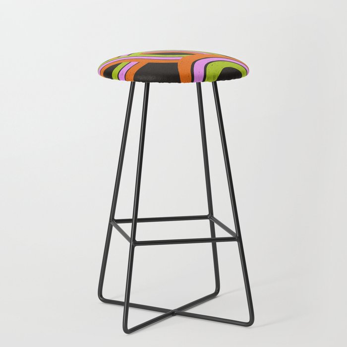 Moka Pot Rainbow - Black Stool Gallery Image 1