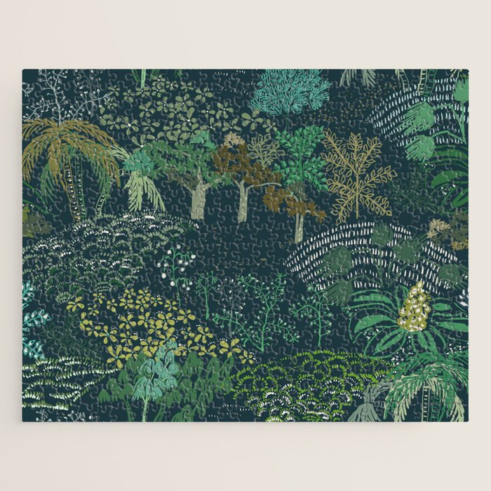 Italian landscape dark green Jigsaw Puzzle Gallery Image 1