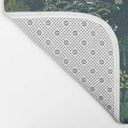 Italian landscape dark green Bath Mat Gallery Image 2