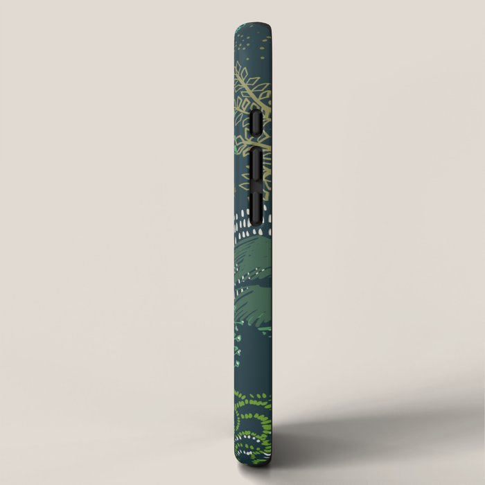 Italian landscape dark green iPhone Case Gallery Image 2