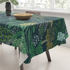 Italian landscape dark green Tablecloth Gallery Image 3