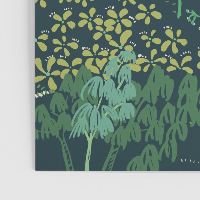 Italian landscape dark green Poster Gallery Image 3