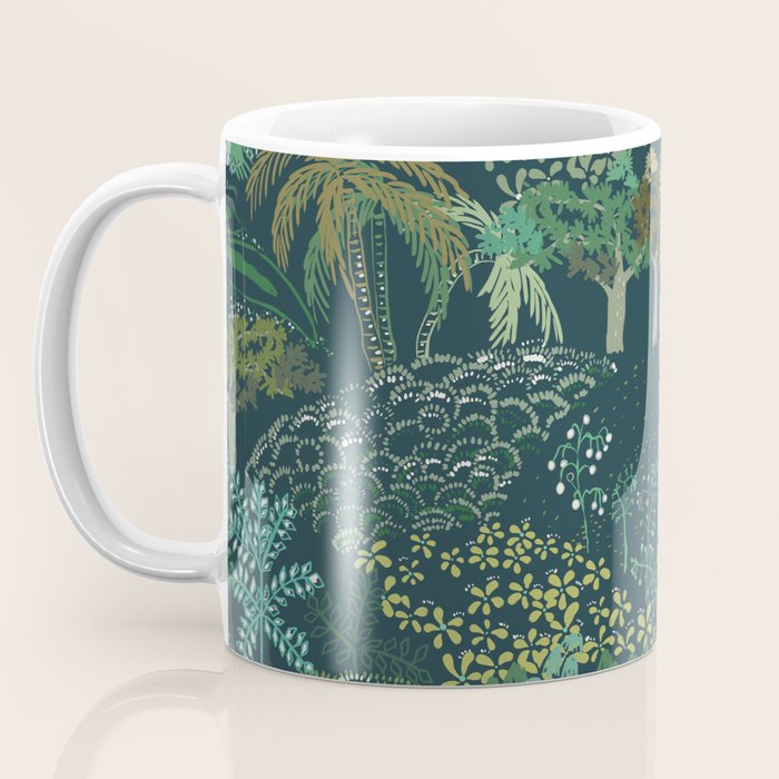 Italian landscape dark green Coffee Mug Gallery Image 3