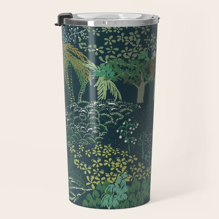 Italian landscape dark green Travel Mug Gallery Image 3