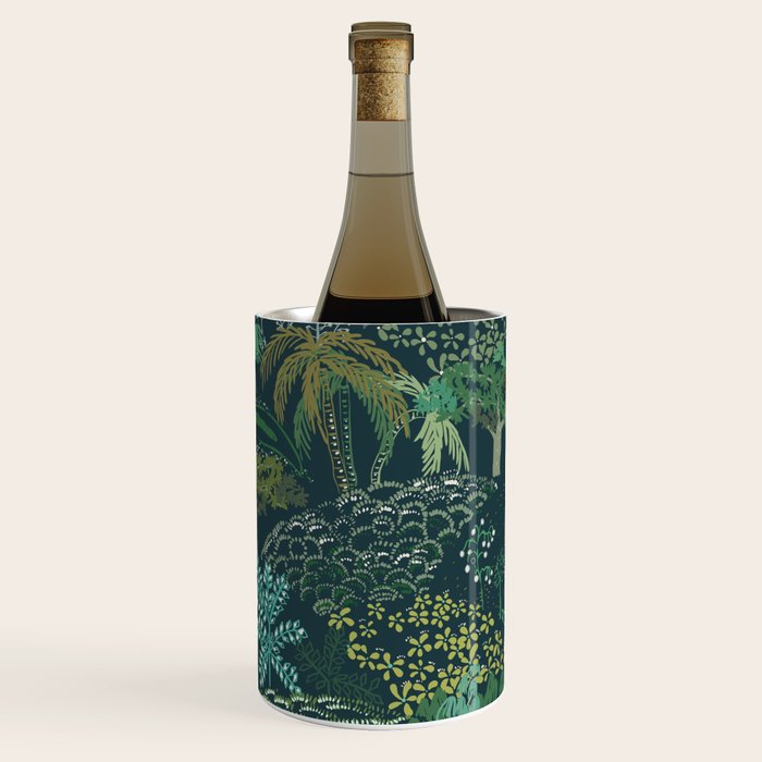 Italian landscape dark green Wine Chiller Gallery Image 2