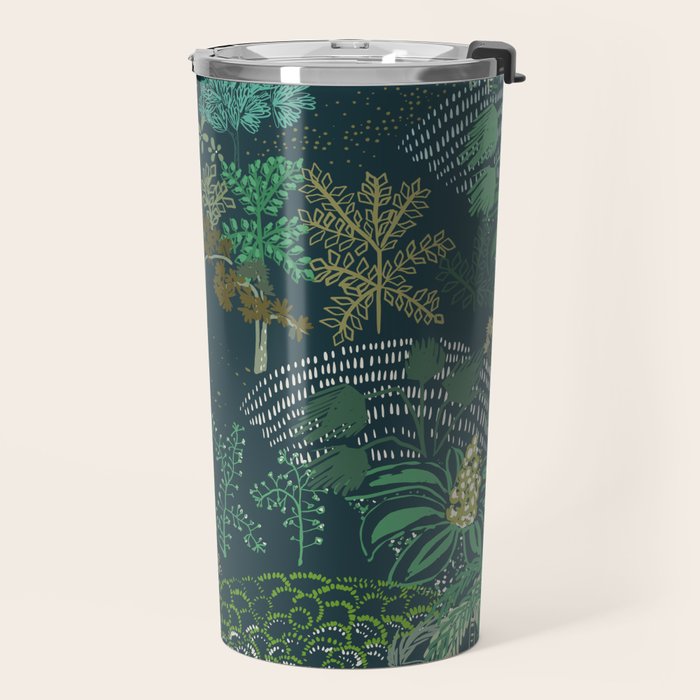 Italian landscape dark green Travel Mug Gallery Image 2