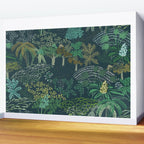 Italian landscape dark green Wall Mural Gallery Image 2