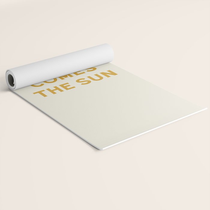 Here comes the sun Yoga Mat Gallery Image 2