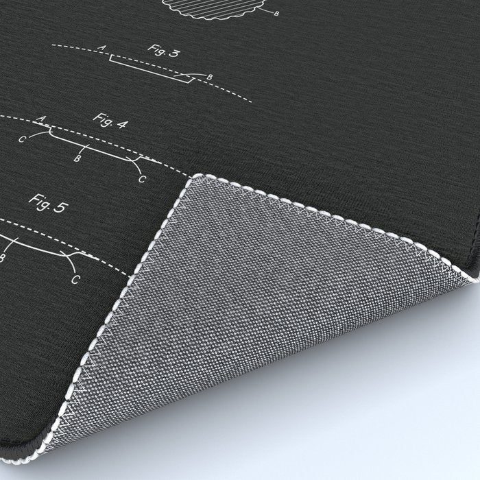 Golf Ball Patent - Black Rug Gallery Image 4