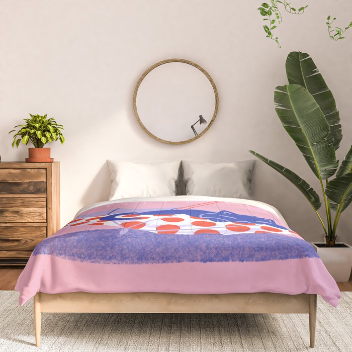 Umbrella Cat Comforter Gallery Image 3