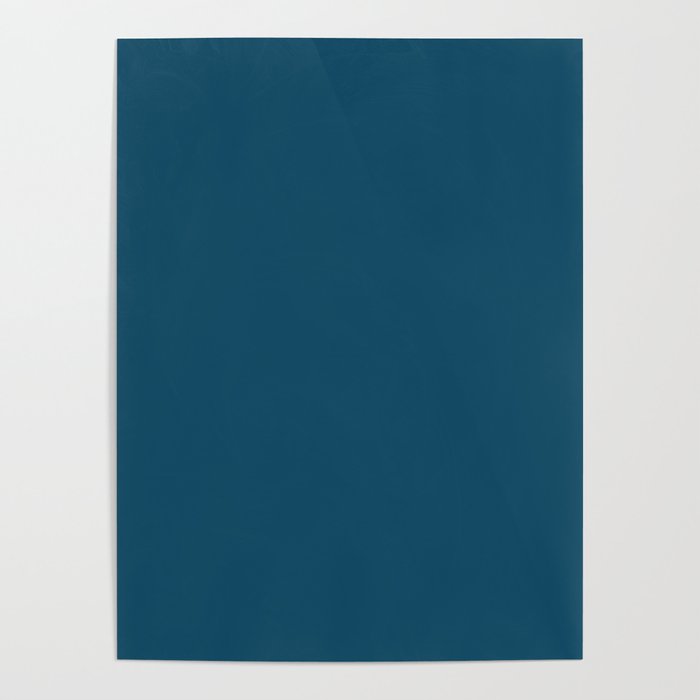 Peacock Blue Poster Gallery Image 1