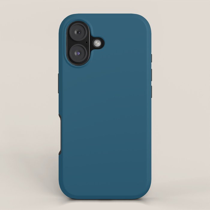 Peacock Blue iPhone Case Gallery Image 1