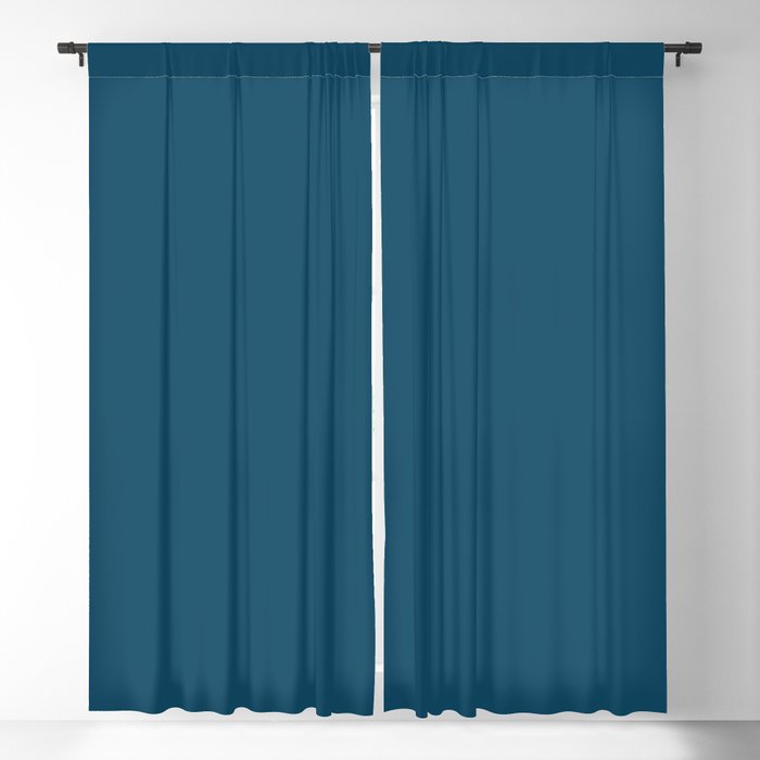 Peacock Blue Window Curtain Gallery Image 5